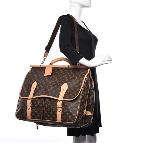 LOUIS VUITTON Monogram Sac Chasse Hunting Bag